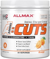 ALLMAX Nutrition A-Cuts™ энергетический напиток с аминокислотами, арктический апельсин, 30 порций ALLMAX