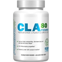 CLA80 Femme -- 1000 mg - 60 Liquid Softgels (Жидкие мягкие капсулы) ALLMAX