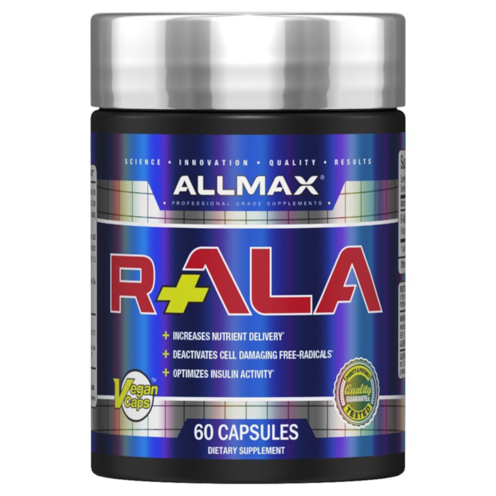 R+ ALA™ -- 150 mg - 60 Capsules (Капсулы) ALLMAX