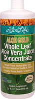 Aloe Life Whole Leaf Aloe Gold Травяной горький концентрат натуральный -- 32 жидких унции Aloe Life