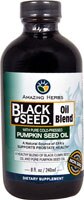 Смесь масел черного тмина — 8 жидких унций Amazing Herbs