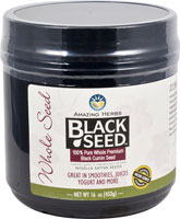 Amazing Herbs Whole Black Seed™ — 16 унций Amazing Herbs