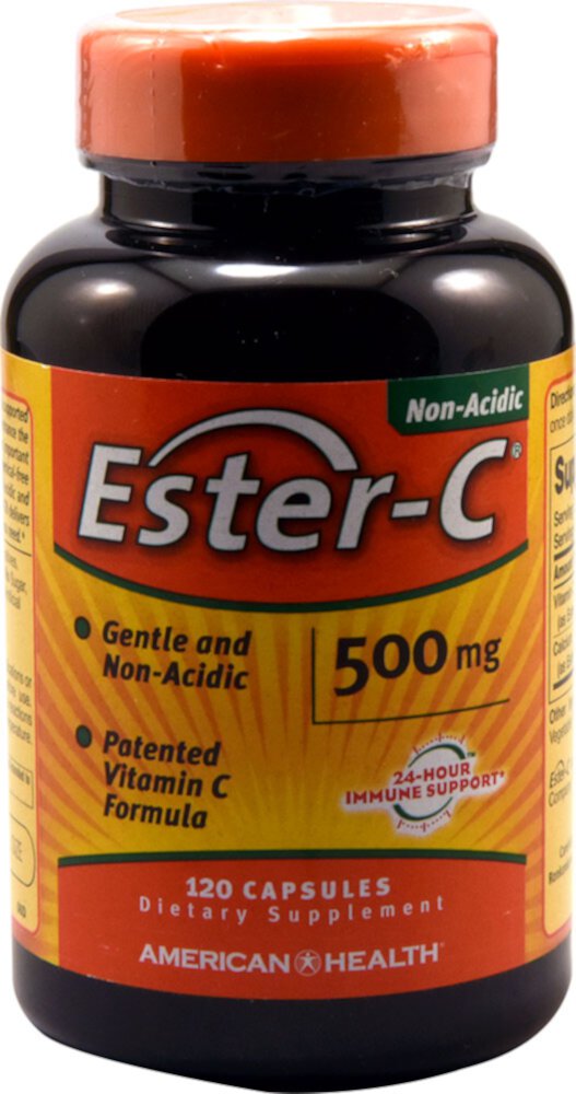 American Health Ester-C® -- 500 мг -- 120 капсул American Health