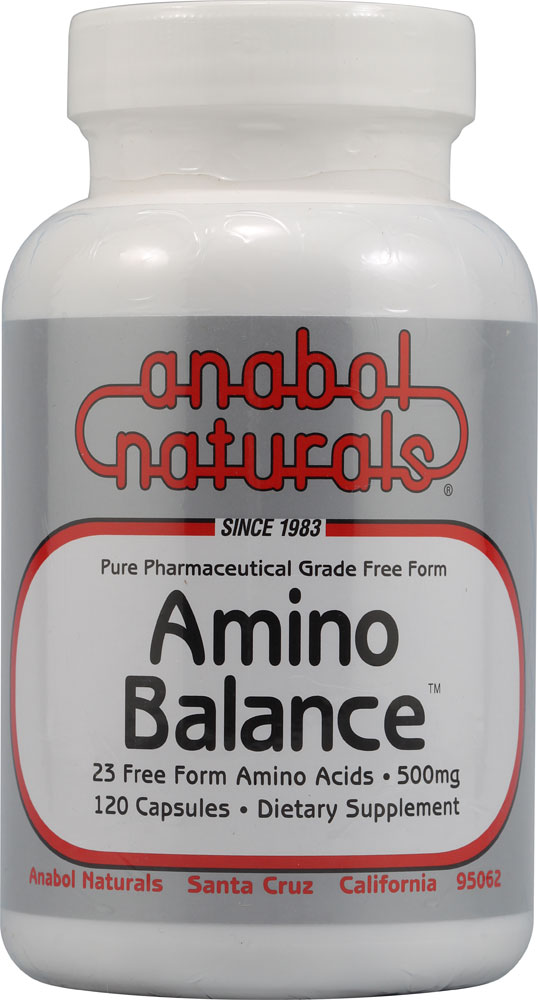 AnabolNaturals Amino Balance — 500 мг — 120 капсул AnabolNaturals