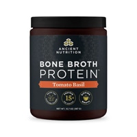 Bone Broth Protein Tomato Basil -- 15 Servings (Порции) Ancient Nutrition