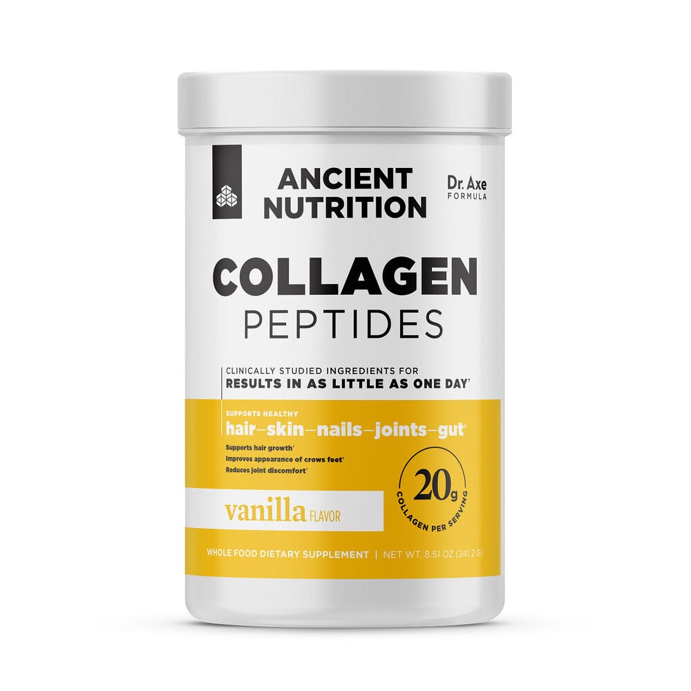 Collagen Peptides Vanilla -- 8.51 oz (Унции) Ancient Nutrition