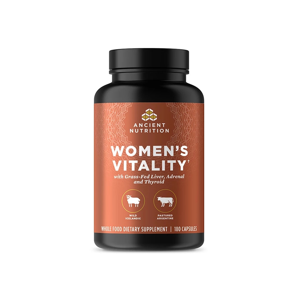 Glandulars - Womens Vitality Blend -- 180 Capsules (Капсулы) Ancient Nutrition