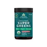 Organic SuperGreens Watermelon -- 8.82 oz (Унции) Ancient Nutrition