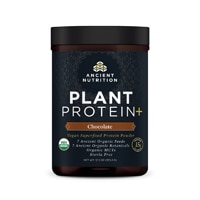 Plant Protein+ Chocolate -- 12.5 oz (Унции) Ancient Nutrition