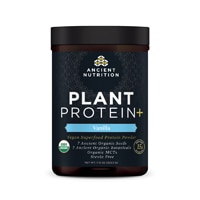 Plant Protein+ Vanilla -- 11.5 oz (Унции) Ancient Nutrition