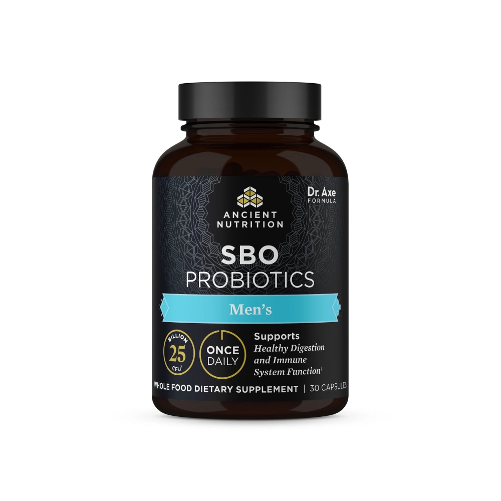 SBO Probiotics Men's Once Daily -- 25 billion CFU - 30 Capsules (Капсулы) Ancient Nutrition