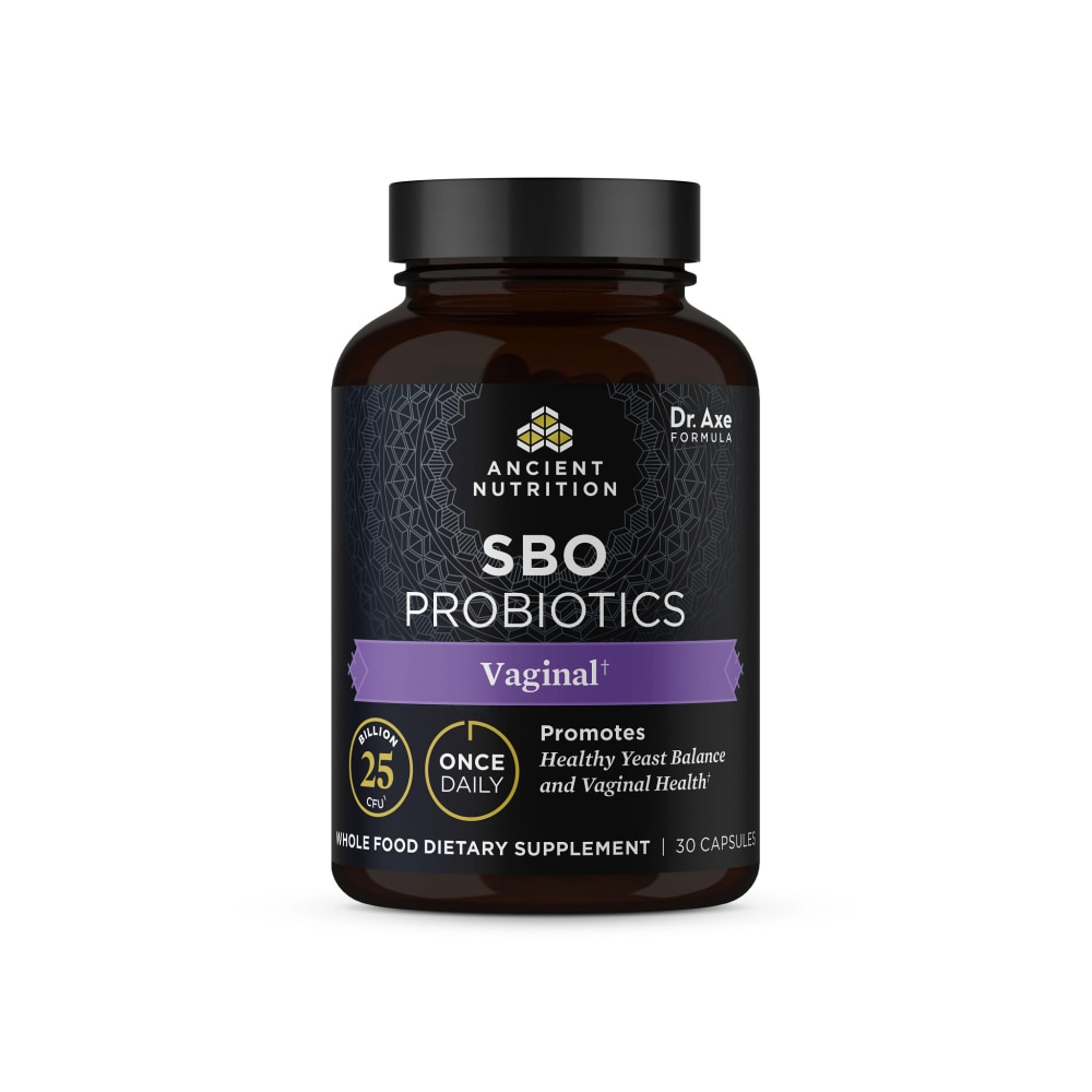 SBO Probiotics Vaginal Once Daily -- 25 billion CFU - 30 Capsules (Капсулы) Ancient Nutrition