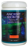 Ароматерапевтические ванны с минералами Мертвого моря и эвкалиптом -- 2 фунта Ancient Secrets