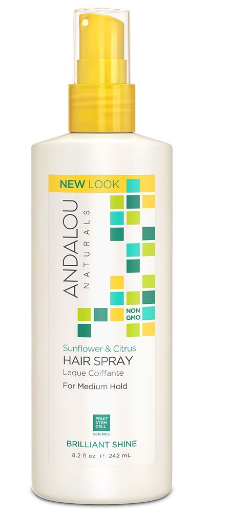 Andalou Naturals Brilliant Shine Спрей для волос Подсолнечник и цитрусовые -- 8,2 жидких унций Andalou Naturals