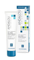 Безмасляное увлажняющее средство Andalou Naturals Clear Skin Acai + Kombucha -- 2,1 жидких унции Andalou Naturals