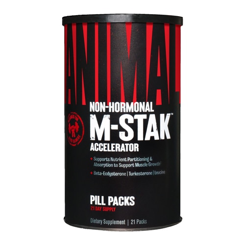 Non-Hormonal M-Stak Accelerator Pill Packs -- 21 Packs Animal