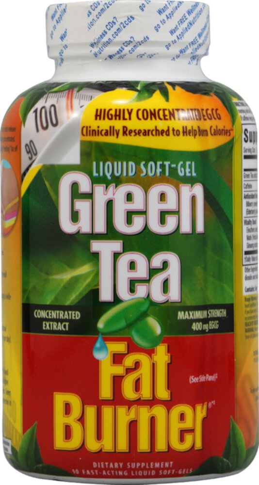 Applied Nutrition Green Tea Fat Burner® -- 90 жидких мягких желатиновых капсул Applied Nutrition