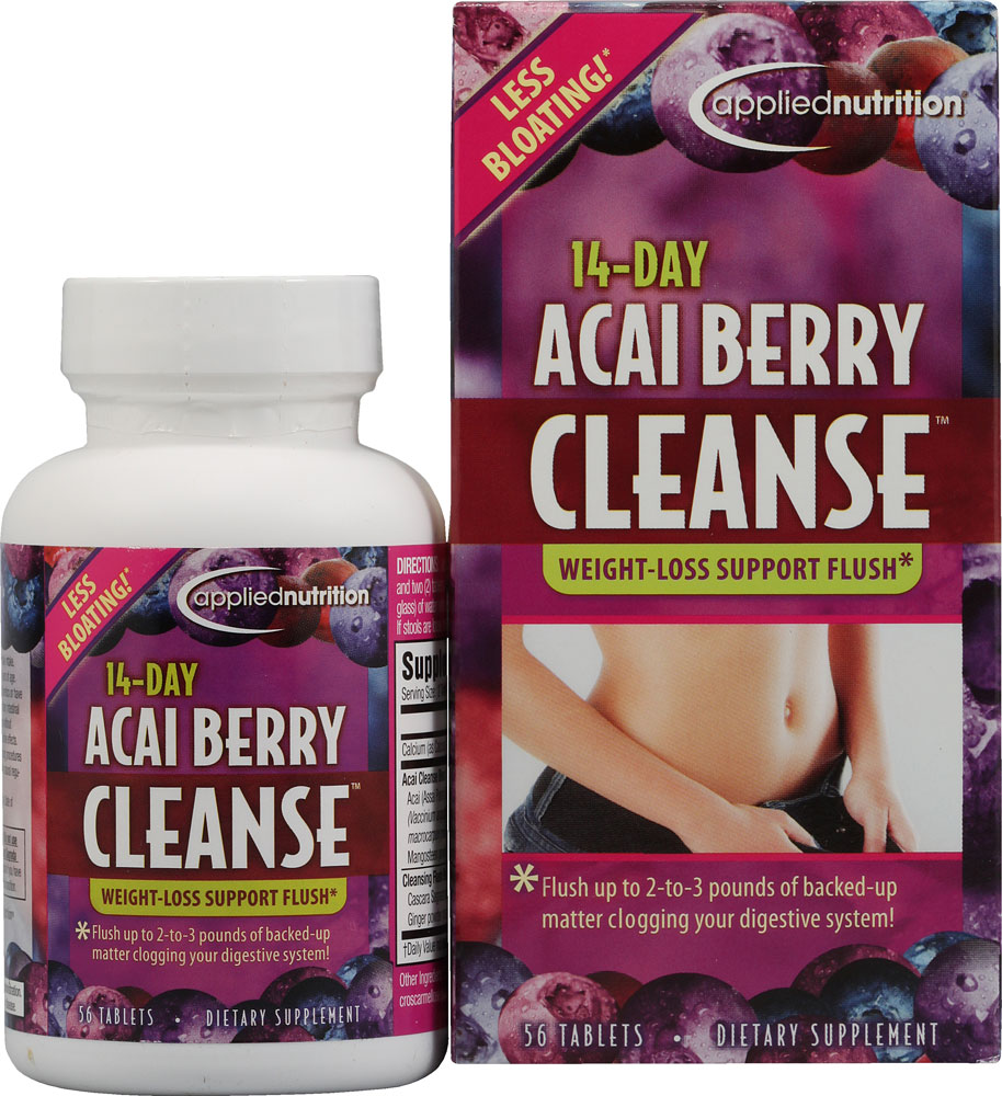 Applied Nutrition 14-Day Acai Berry Cleanse™ — 56 таблеток Applied Nutrition