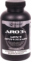ARO-Vitacost 3X Black Series Opti-Vitamin для мужчин, 180 таблеток ARO-Vitacost