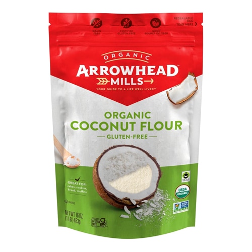 Arrowhead Mills Органическая кокосовая мука без глютена - 16 унций Arrowhead Mills