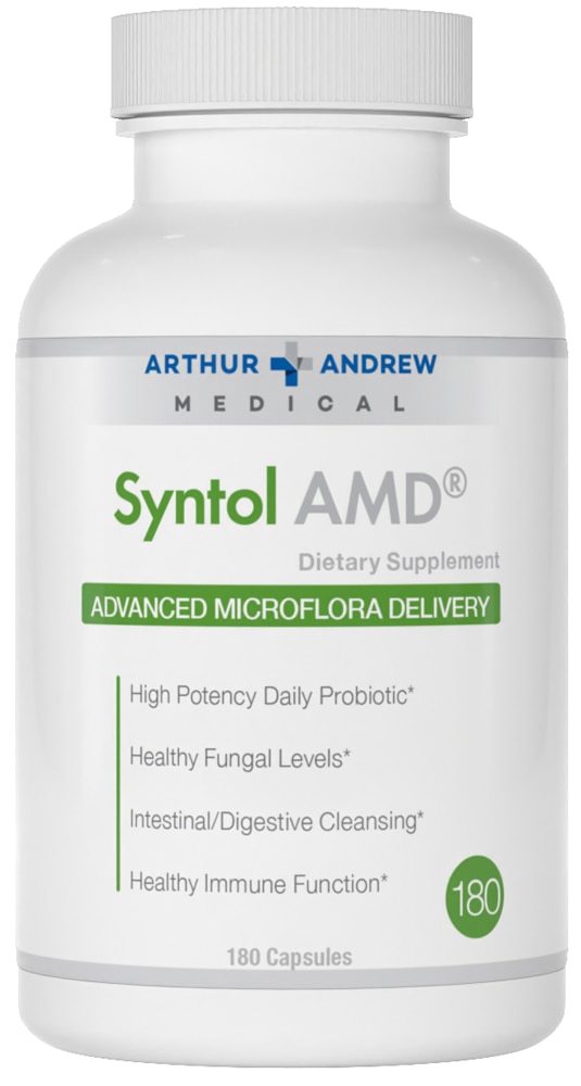 Arthur Andrew Medical Inc. Syntol AMD Advanced Microflora Delivery — 500 мг — 180 капсул Arthur Andrew Medical