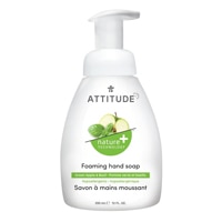 Мыло-пена для рук Attitude с зеленым яблоком и базиликом -- 10 жидких унций ATTITUDE