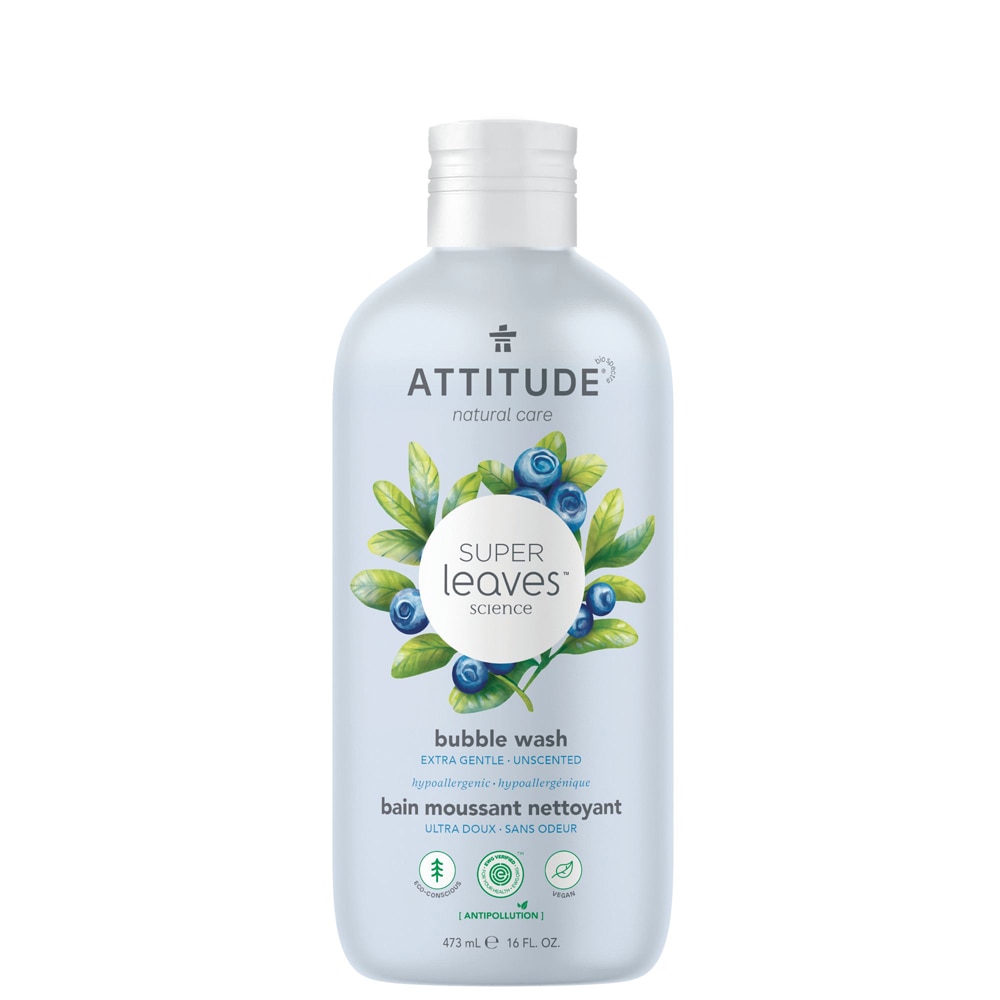 Attitude Super Leaves™ Bubble Wash без запаха -- 16 жидких унций ATTITUDE