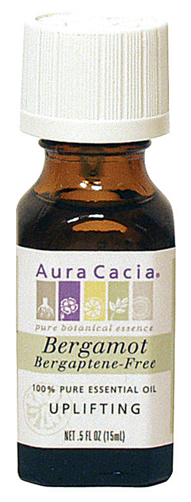 100% чистое эфирное масло бергамота — 0,5 жидк. унции Aura Cacia