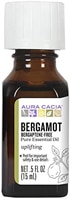 100% чистое эфирное масло бергамота — 0,5 жидк. унции Aura Cacia