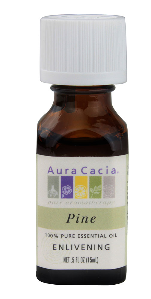 100% чистое эфирное масло сосны — 0,5 жидких унций Aura Cacia