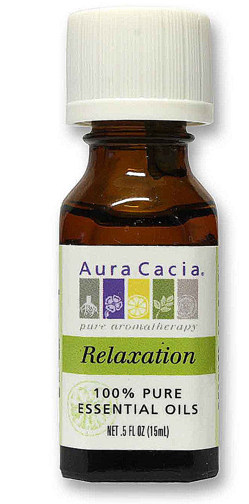 Aura Cacia 100% чистые эфирные масла для расслабления -- 0,5 жидких унций Aura Cacia