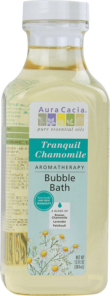 Aura Cacia Ароматерапевтическая пена для ванн со спокойной ромашкой -- 13 жидких унций Aura Cacia