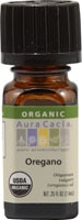 Органическое чистое масло для ароматерапии Aura Cacia с орегано -- 0,25 жидких унций Aura Cacia