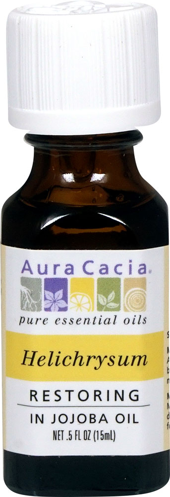 Эфирное масло Aura Cacia Pure Helichrysym -- 0,5 жидких унций Aura Cacia