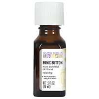 Aura Cacia Pure Ароматерапевтическое масло Panic Button Neroli & Rose -- 0,5 жидких унций Aura Cacia