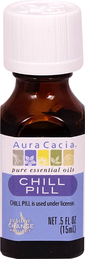 Охлаждающая таблетка с эфирным маслом Aura Cacia Pure -- 0,05 жидких унций Aura Cacia