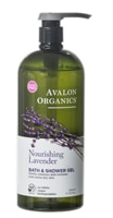 Avalon Organics Гель для ванны и душа Питательный с лавандой -- 32 жидких унции Avalon Organics