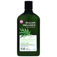 Avalon Organics Натуральный кондиционер, успокаивающее увлажнение, масло семян конопли Sativa -- 11 жидких унций Avalon Organics