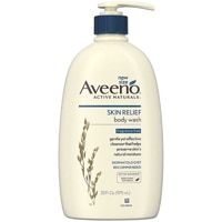 Aveeno Skin Relief Гель для душа без отдушек -- 33 жидких унции Aveeno