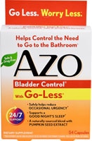 AZO Bladder Control™ с Go-Less® -- 54 капсулы Azo