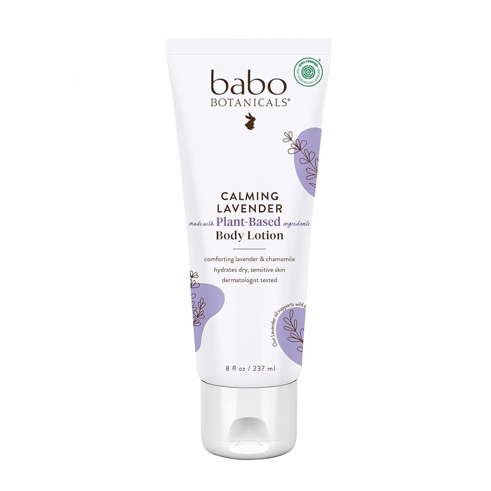 Детское Средство по Уходу за Кожей Babo Botanicals Calming Baby Lotion Lavender Meadowsweet -- 8 fl oz Babo Botanicals