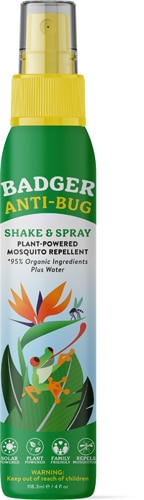 Органический коктейль и спрей против насекомых — 4 жидких унции Badger Basket