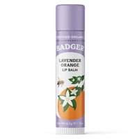 Органический бальзам для губ Badger с лавандой и апельсином — 0,15 унции Badger Basket