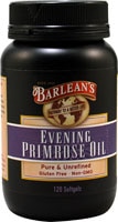 Evening Primrose Oil -- 120 Softgels (Мягкие капсулы) Barlean's