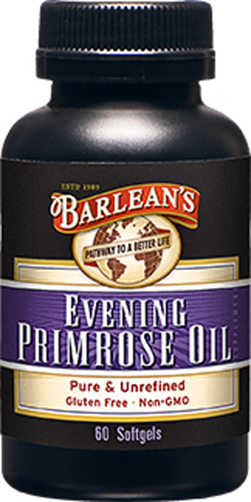 Evening Primrose Oil -- 1300 mg - 60 Softgels (Мягкие капсулы) Barlean's