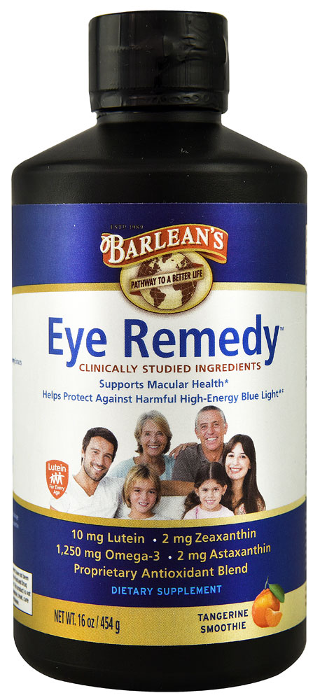 Barlean's Eye Remedy™ Tangerine Swirl — 16 жидких унций Barlean's