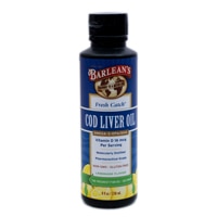 Fresh Catch® Cod Liver Oil Lemonade -- 8 fl oz (Жидкие унции) Barlean's