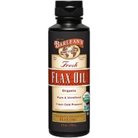 Fresh Organic Flax Oil -- 8 fl oz (Жидкие унции) Barlean's