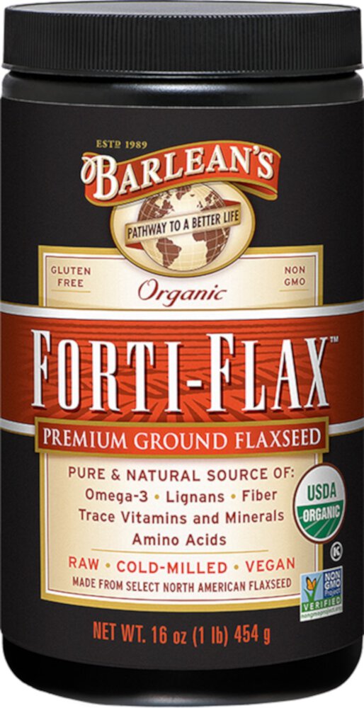 Organic Forti-Flax -- 16 oz (Унции) Barlean's