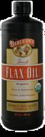 Organic Fresh Flax Oil -- 32 fl oz (Жидкие унции) Barlean's